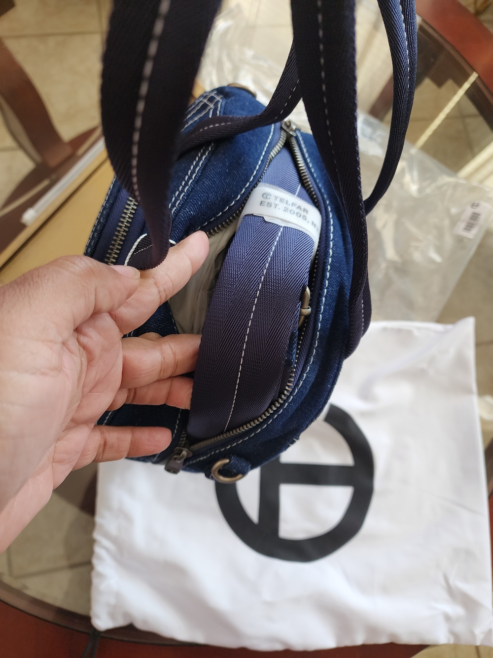 Telfar DUMPLING BAG - Picture 7 of 9